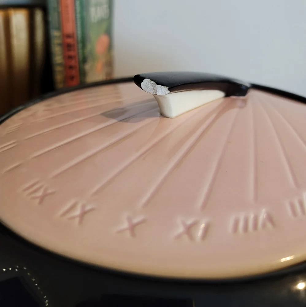 VTG 50s MCM Sundial Serveware Dish